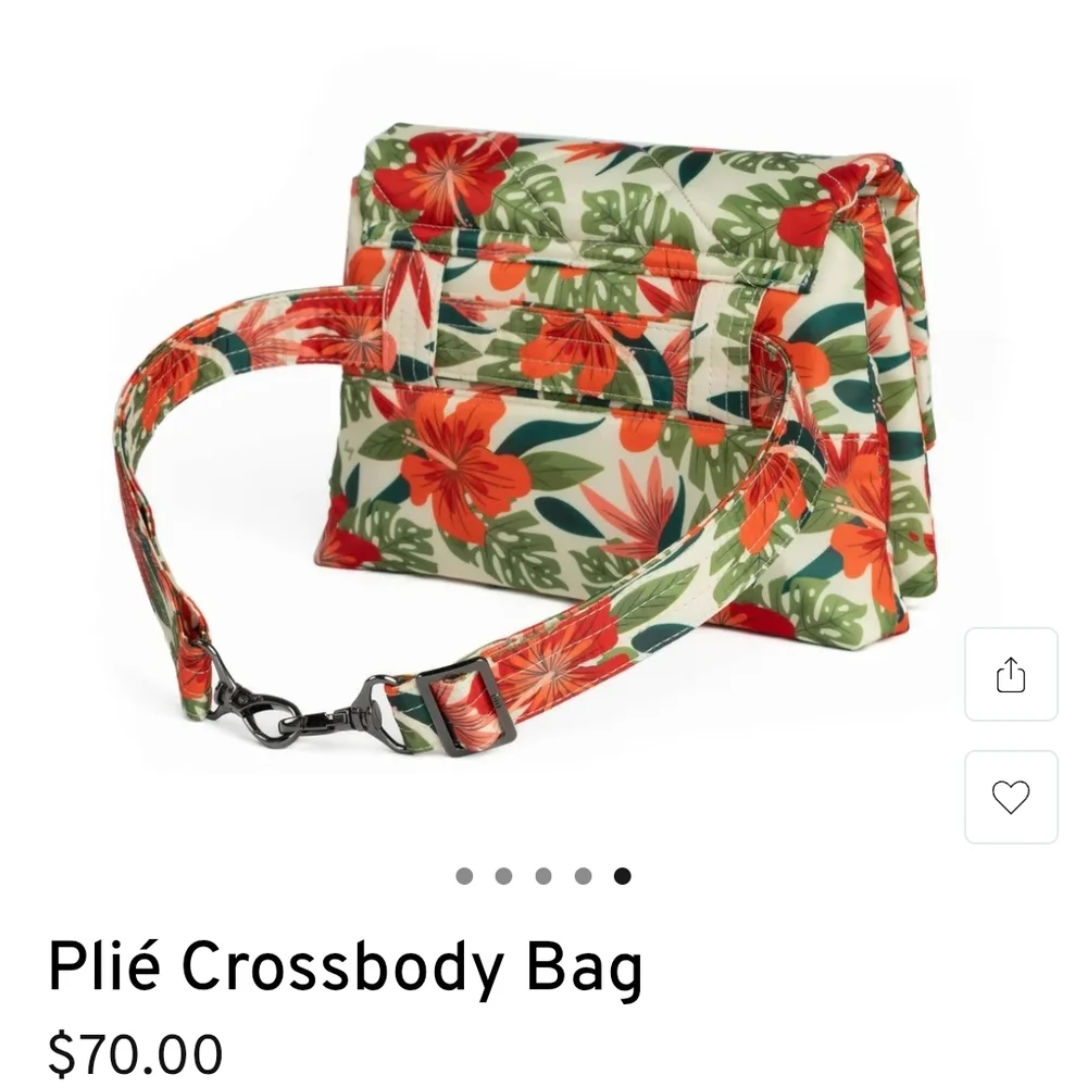 Lug Floral Crossbody Bag - Lush Luau - Picture 5 of 7